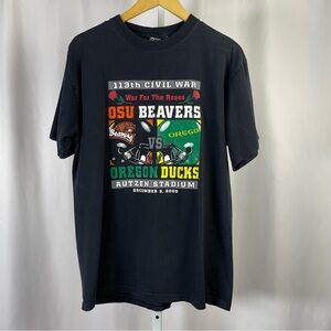 Gear For Sports Large OSU Beavers vs Oregon Ducks 113th Civil War Graphic Tee